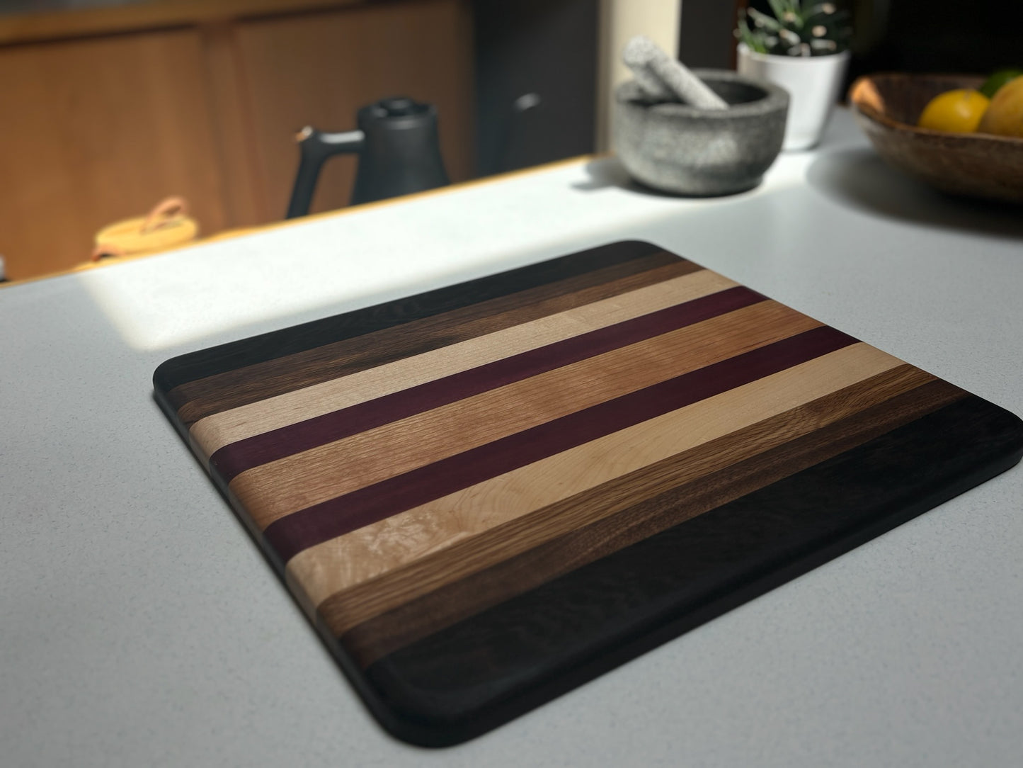 The Six - Multi Wood One of a Kind Cutting Board