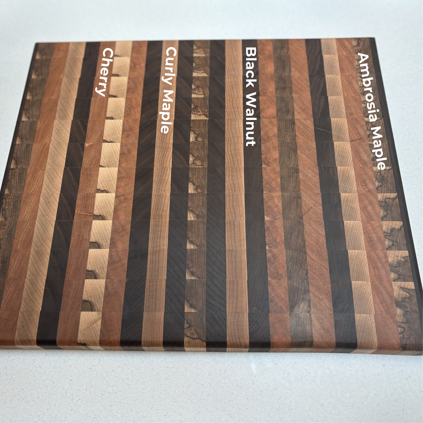 End Grain Mosaic Cutting Board