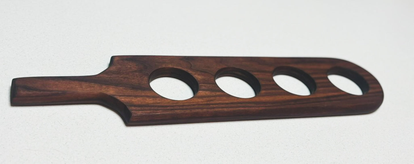 Flight Tray - Black Walnut or Teak