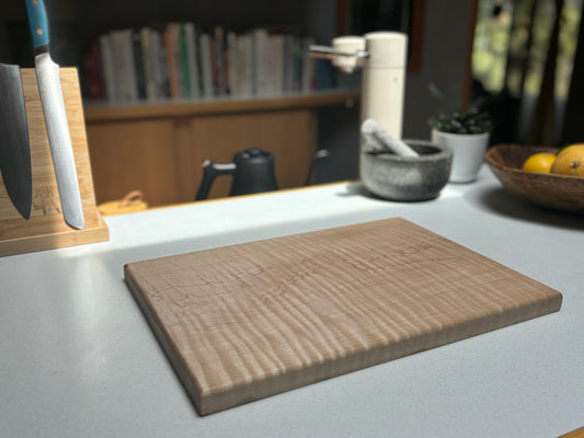 Curly Maple Cutting Board - EK