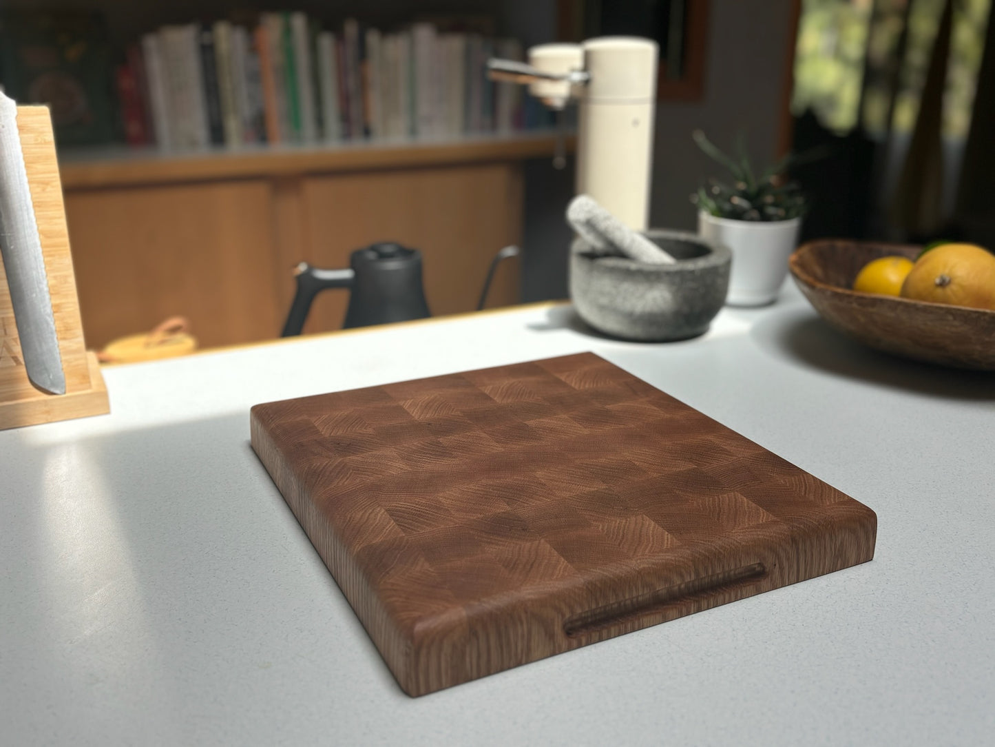 Oak End Grain Cutting Board - One of a Kind