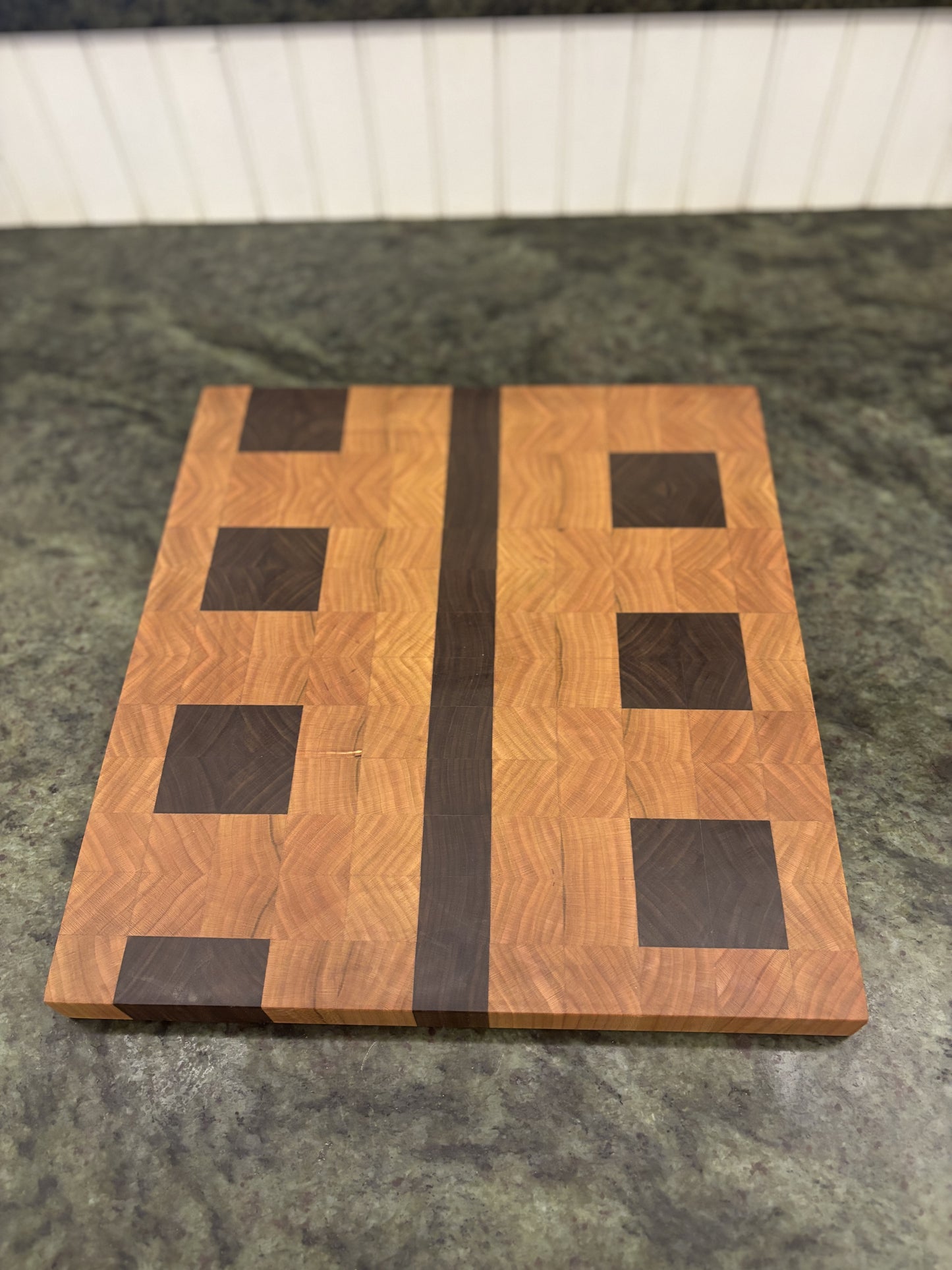 Cherry & Black Walnut Eye Cutting Board