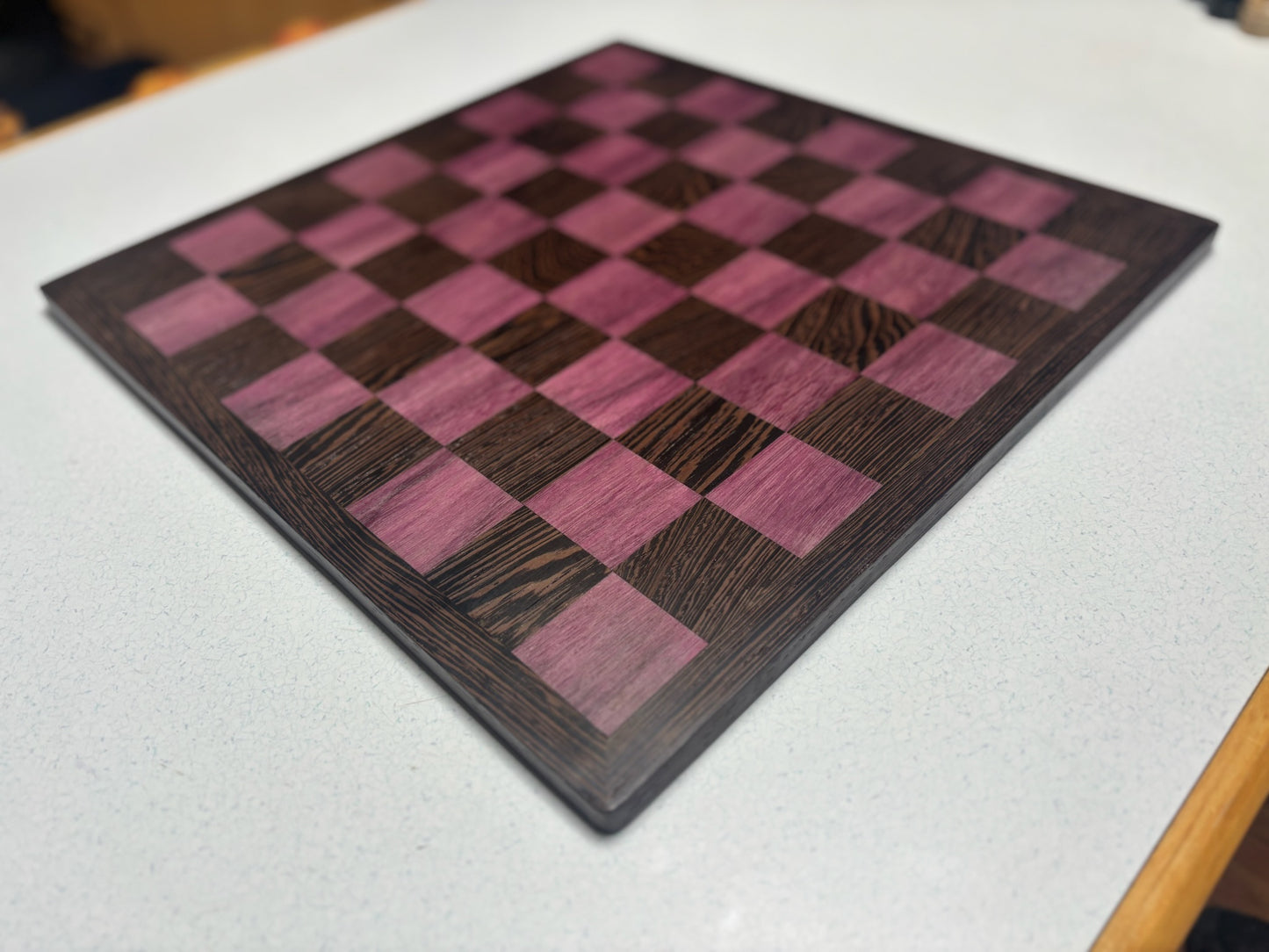 Chess Board- Purple Heart & Wenge
