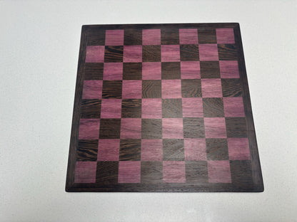 Chess Board- Purple Heart & Wenge
