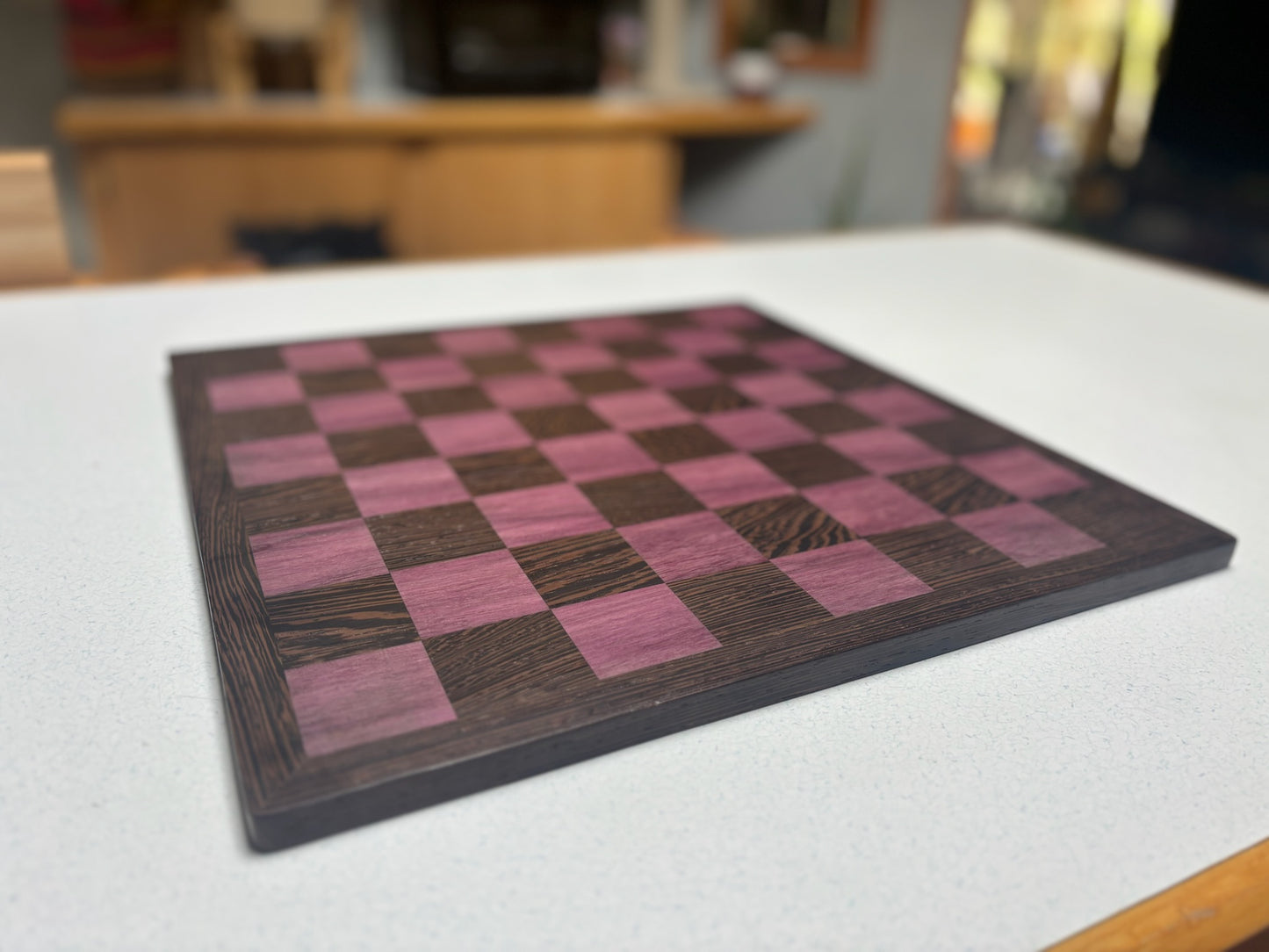 Chess Board- Purple Heart & Wenge