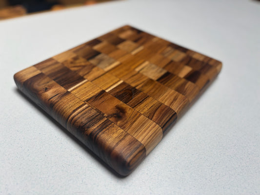 Small Butcher Block-Teak
